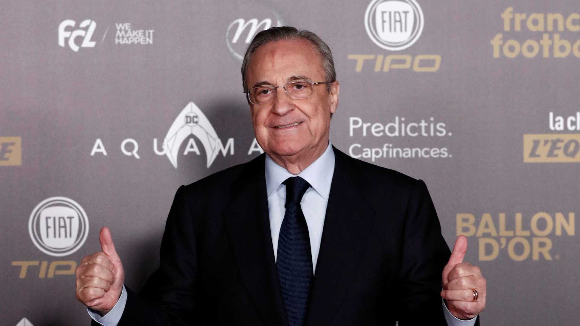 ‘Mbappé? Nós temos Rodrygo’, diz presidente do Real Madrid