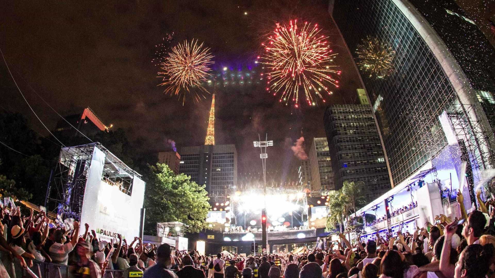 Com fogos ‘silenciosos’, réveillon na Paulista terá Ben Jor e Gal