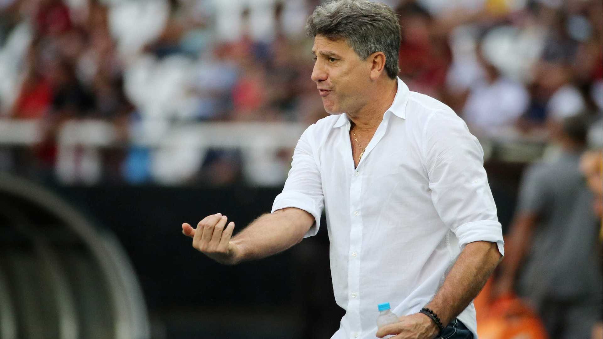 No Grêmio, Renato diz que mantém sonho de treinar o Flamengo