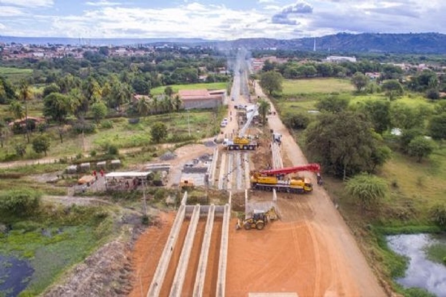 Prefeitura de Juazeiro do Norte finaliza ponte em local de macrodrenagem
