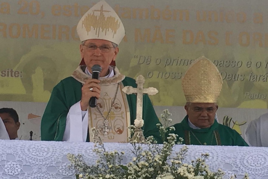 Primeira missa do Padre Cicero de 2019 foi celebrada pelo secretário-geral da CNBB