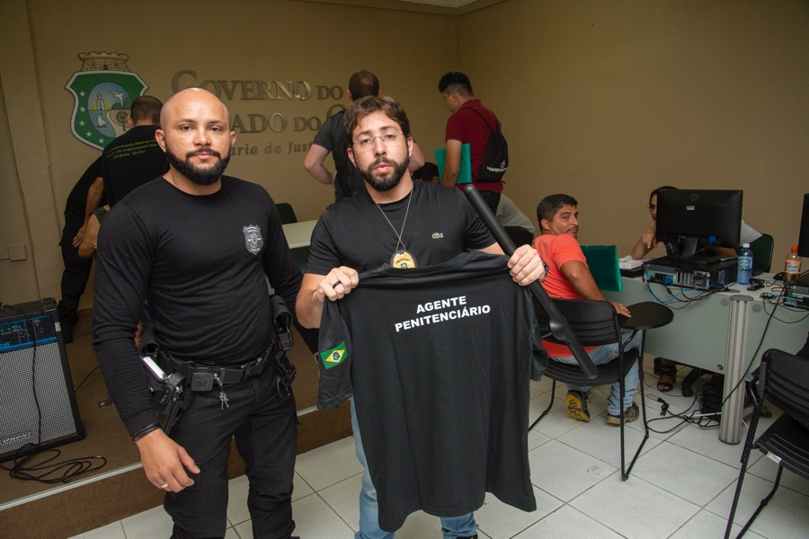Sistema penitenciário: 220 agentes iniciam trabalho nas unidades da RMF