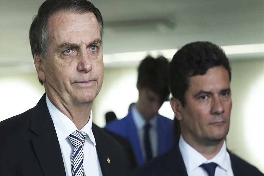 Moro e Bolsonaro, uma dupla dinâmica em Davos