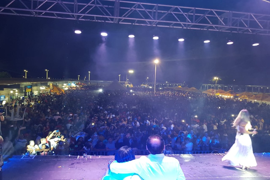 Réveillon em Crato reúne milhares de pessoas