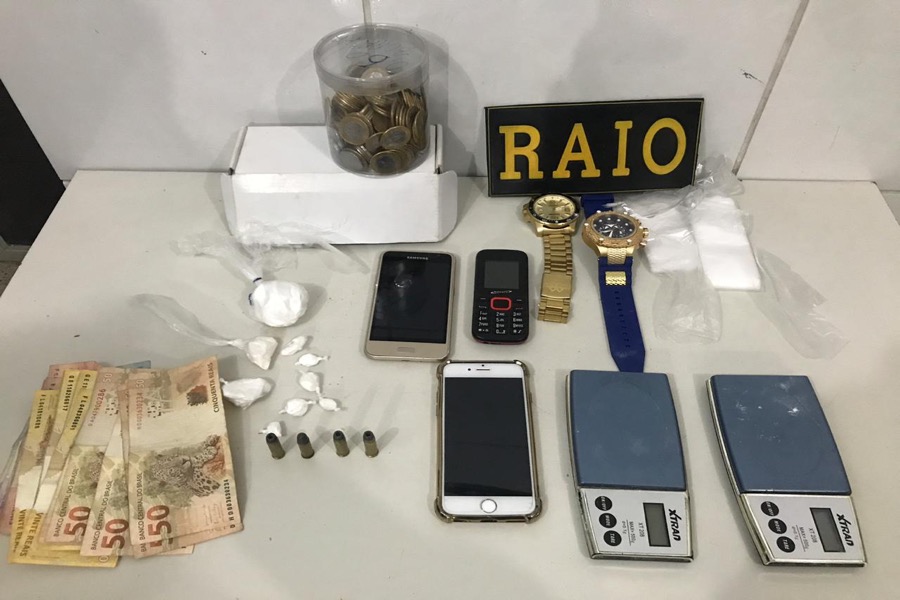 Após denúncias BPRAIO apreende cocaína e munições em Juazeiro do Norte-CE
