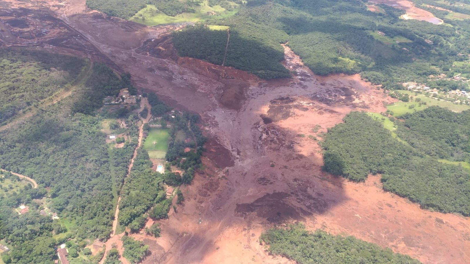 Barragem da Vale se rompe em Brumadinho, na Grande BH