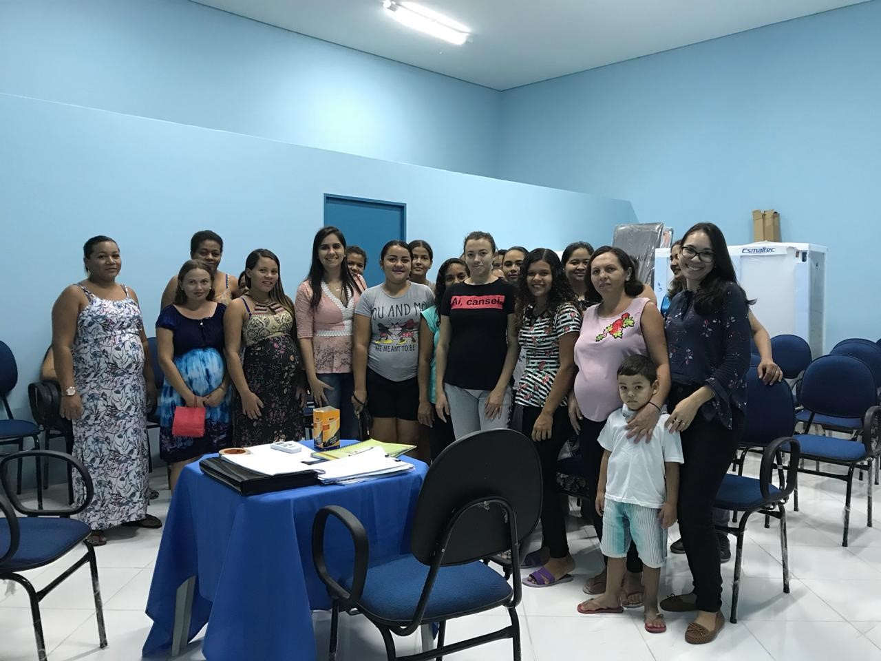 Saúde de Nova Olinda promove acompanhamento das gestantes