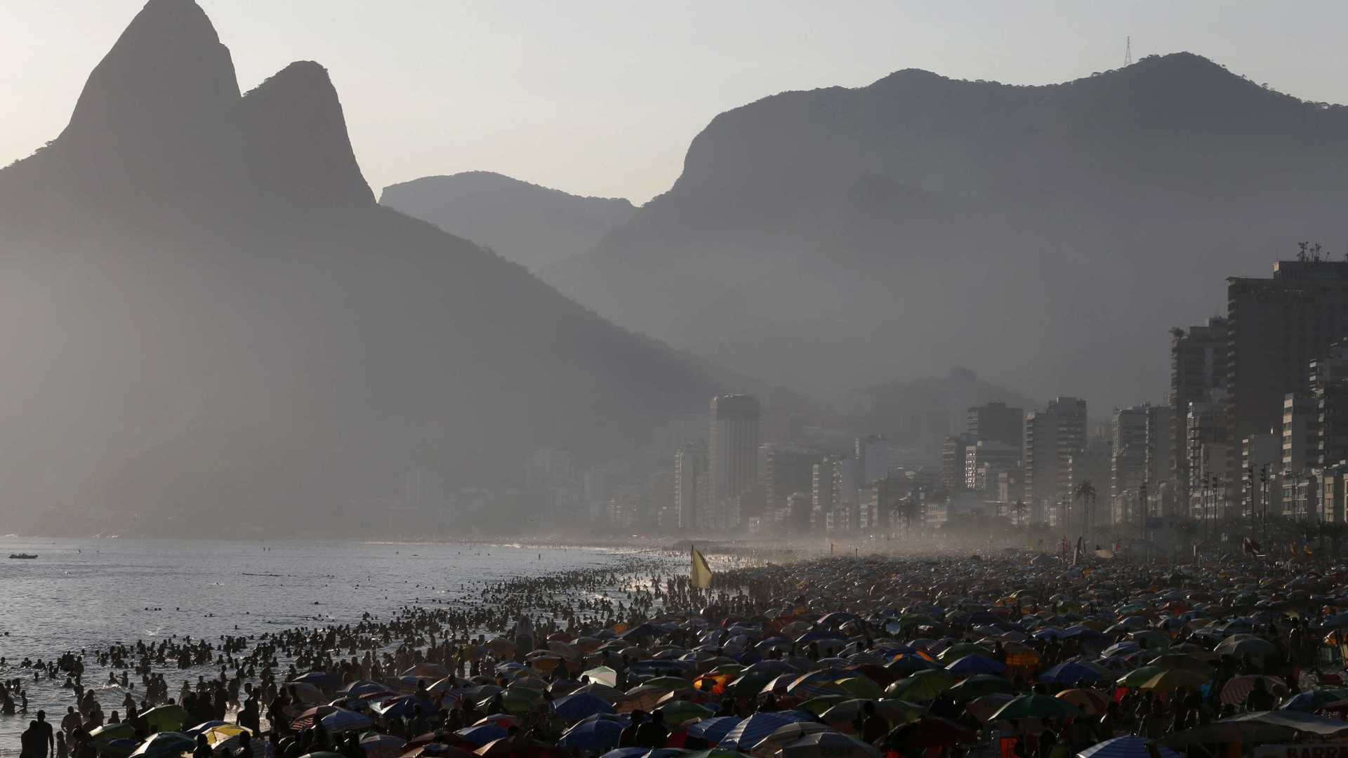 Com 42,2 graus, Rio bate novo recorde de temperatura