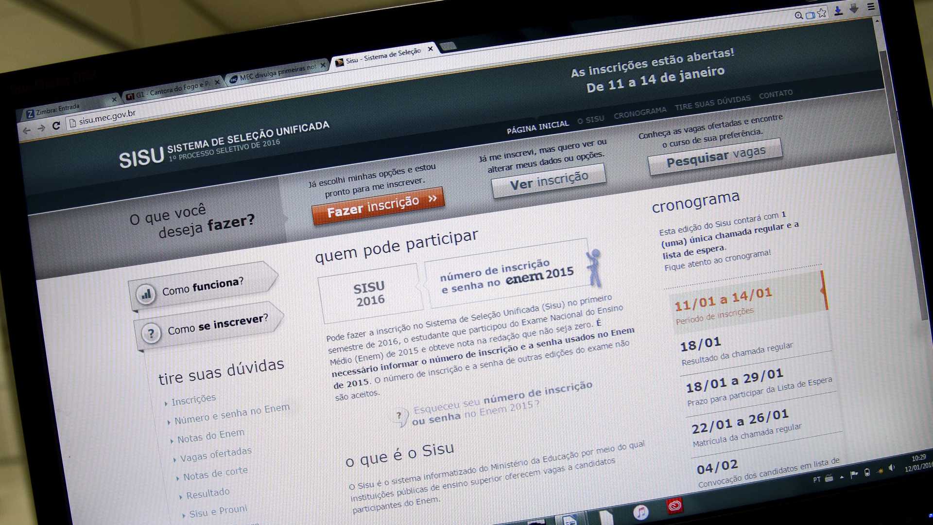 Sisu 2019 tem notas de corte divulgadas 5 vezes ao dia