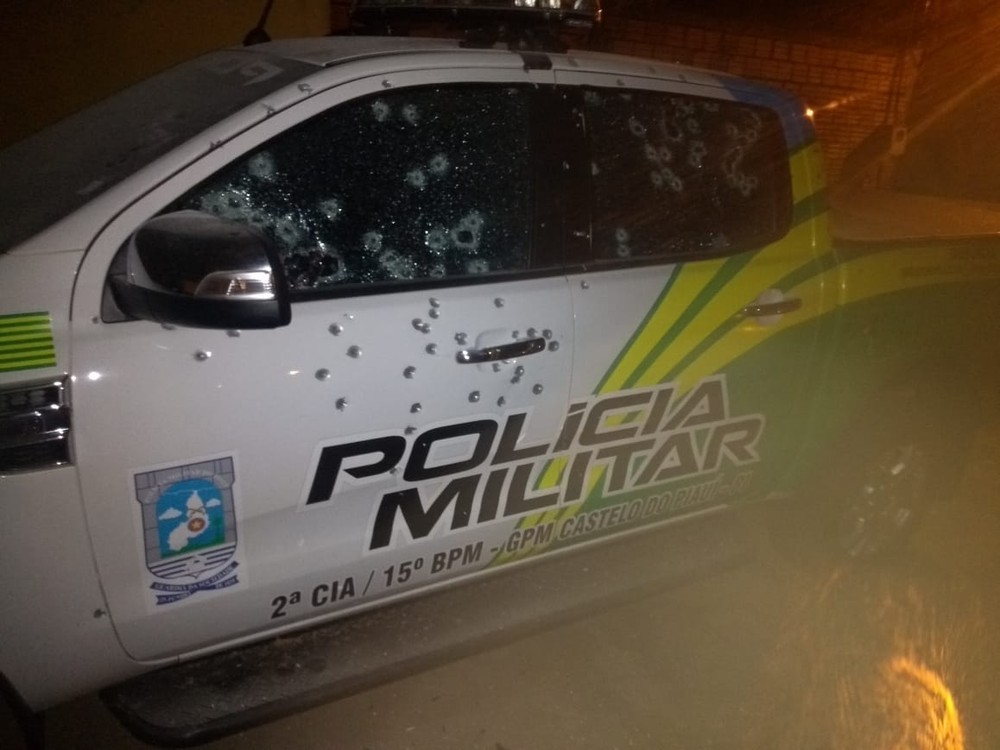 Homem morre e grupo é preso suspeito de atirar em viaturas e tentar assaltar banco no PI