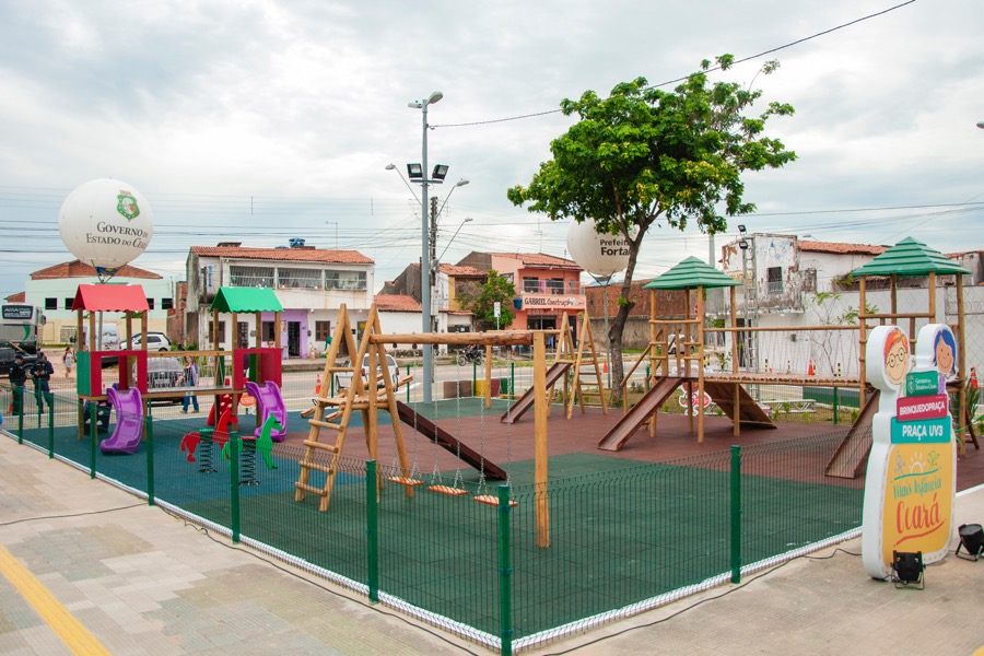Mais Infância Ceará: Salitre, na Região do Cariri, recebe brinquedopraça neste sábado