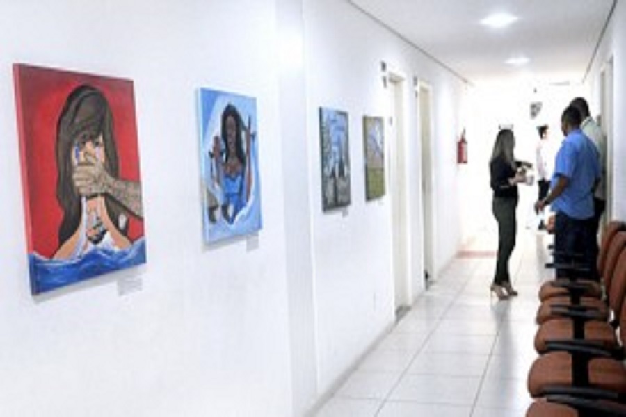 MP expõe obras de arte de adolescentes que cumprem medidas sócio educativas em Juazeiro do Norte