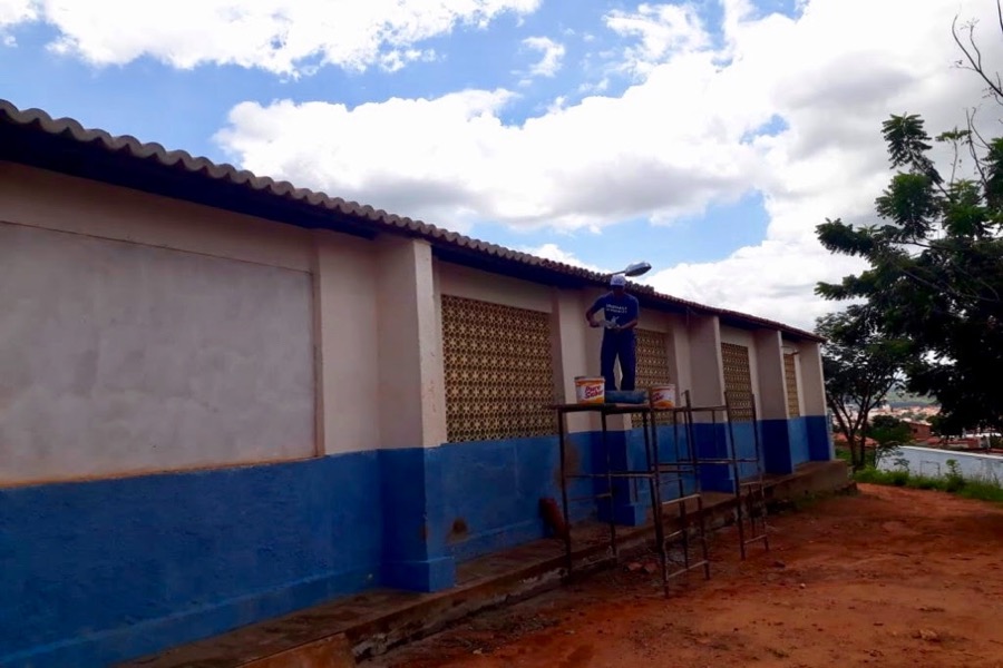 Reforma da Escola Gonzaga Mota trará inúmeros benefícios aos alunos, funcionários e comunidade