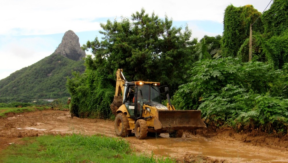 Obras emergenciais por causa das chuvas são anunciadas em Fernando de Noronha