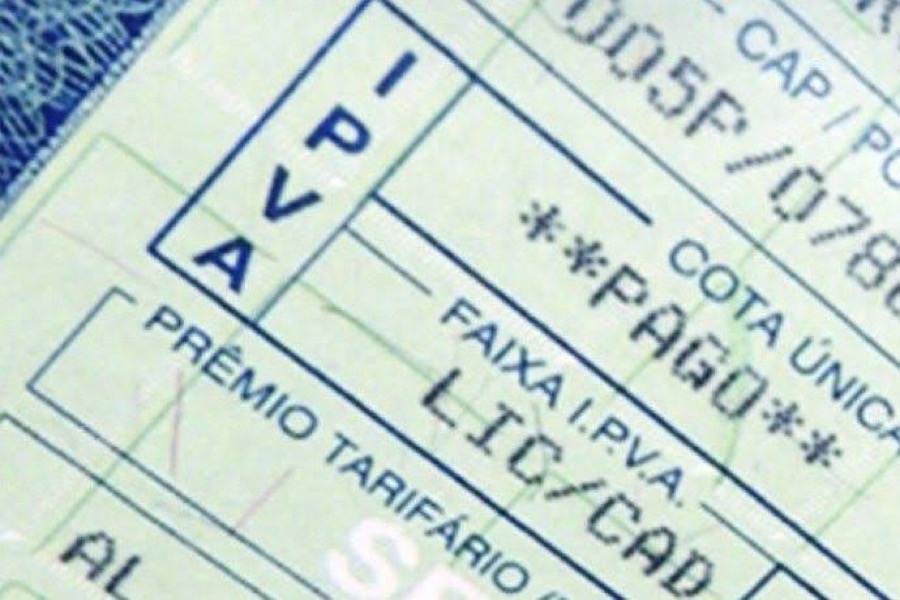 Penúltima parcela do IPVA 2019 vence nesta quarta-feira (08/05)