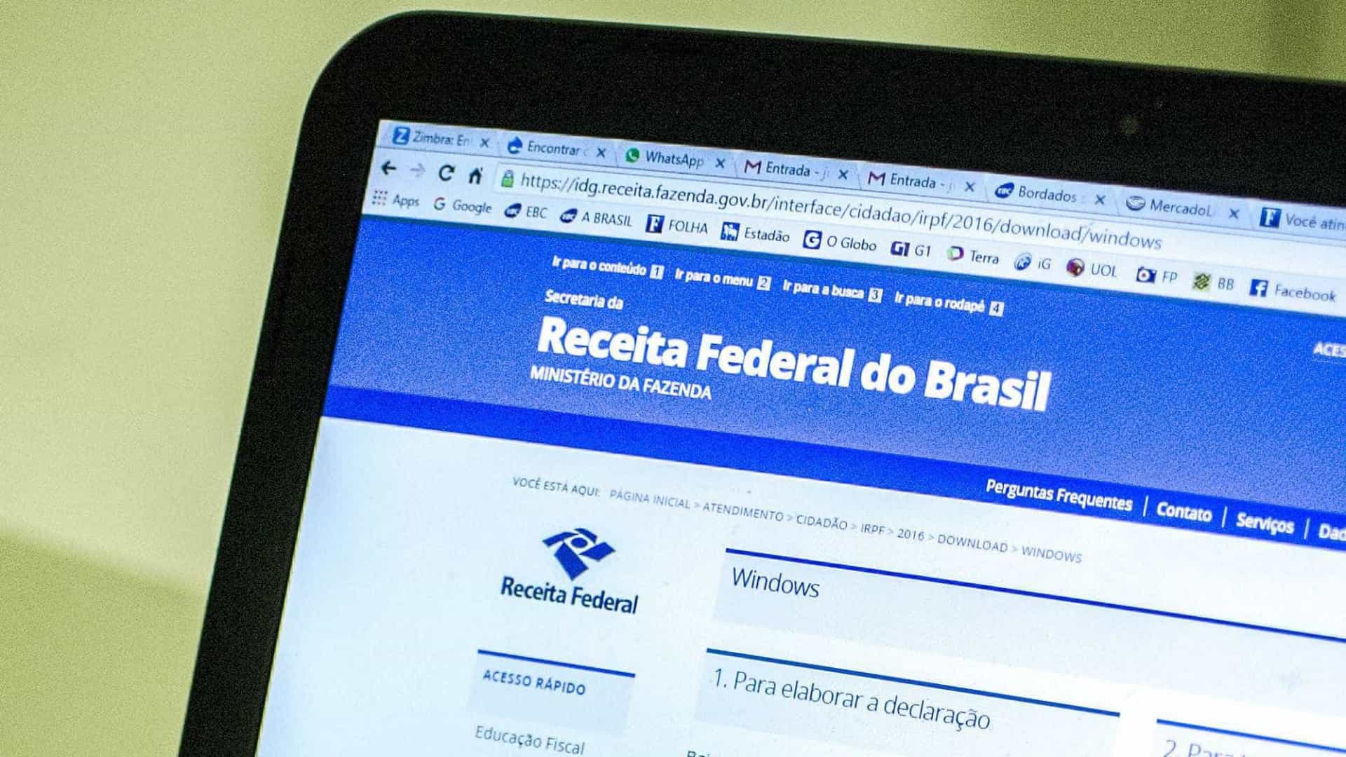 Receita recebe IR de quem não entregou dentro do prazo