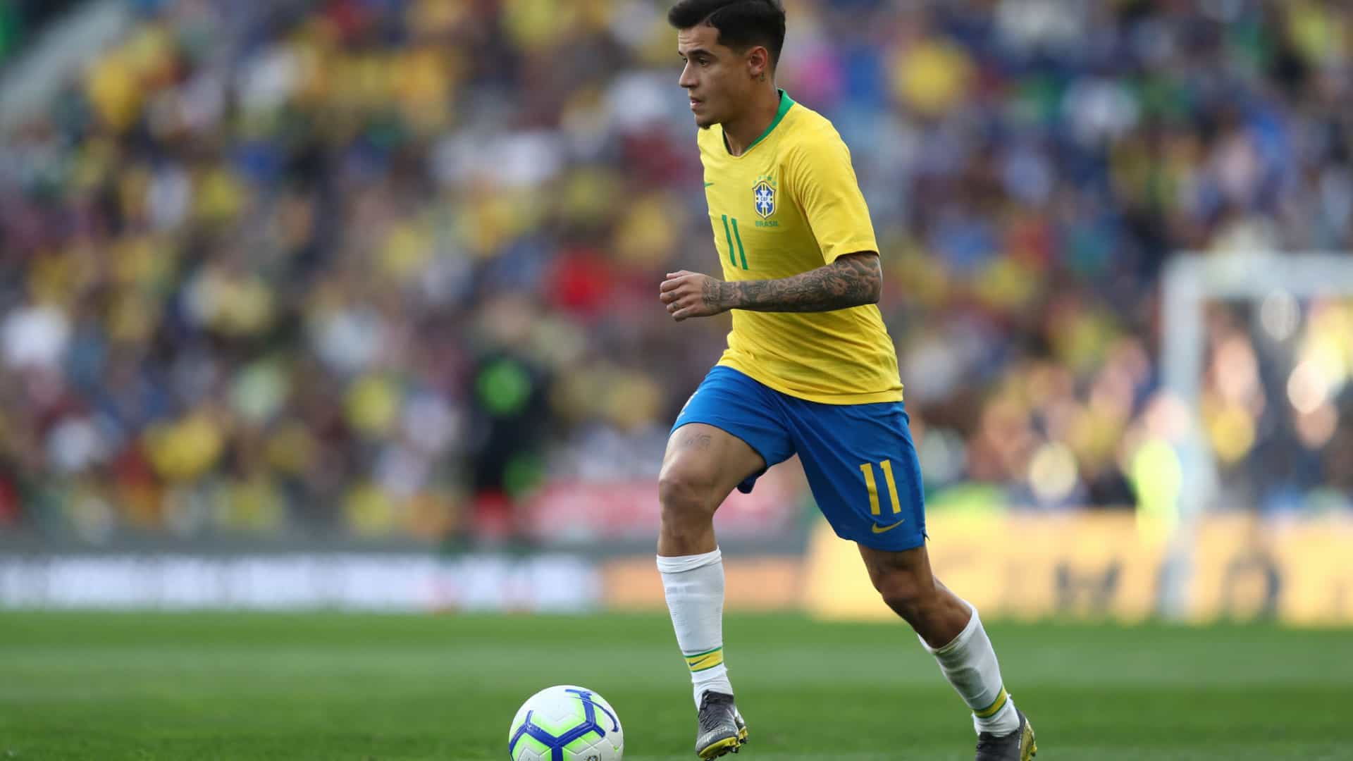 Seleção brasileira aposta em Philippe Coutinho como referência