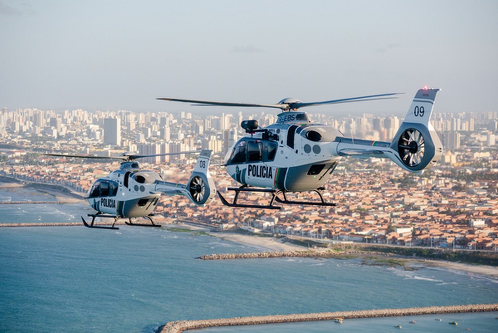 Policiais que pilotam helicóptero no Ceará são investigados por realizarem voos particulares em horário de serviço