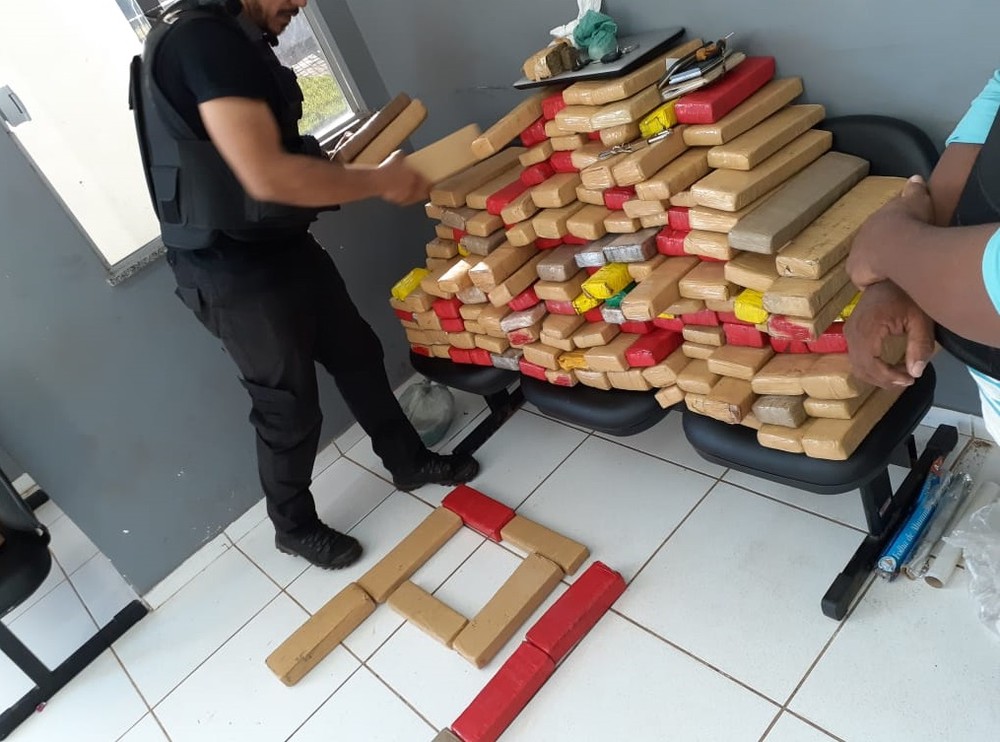 Mais de 100 kg de drogas são apreendidos durante operação no MA