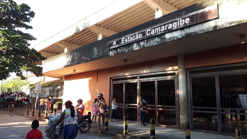 Linha Centro do metrô do Recife não funciona pelo segundo dia
