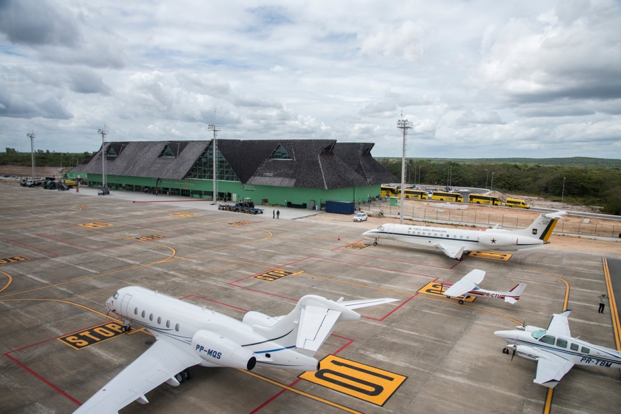 Aeroportos Regionais do Estado movimentam mais de 16 mil passageiros em julho