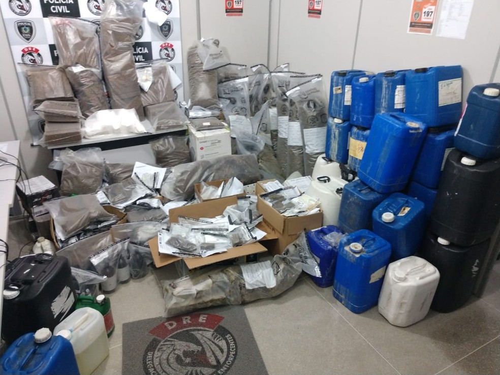 Cerca de 600 kg de drogas são incinerados pela Polícia Civil de Campina Grande