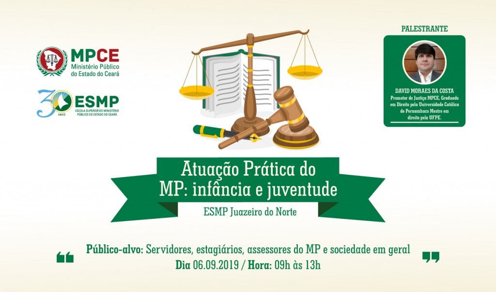 ESMP de Juazeiro do Norte promove curso sobre atuação prática do MP em infância e juventude