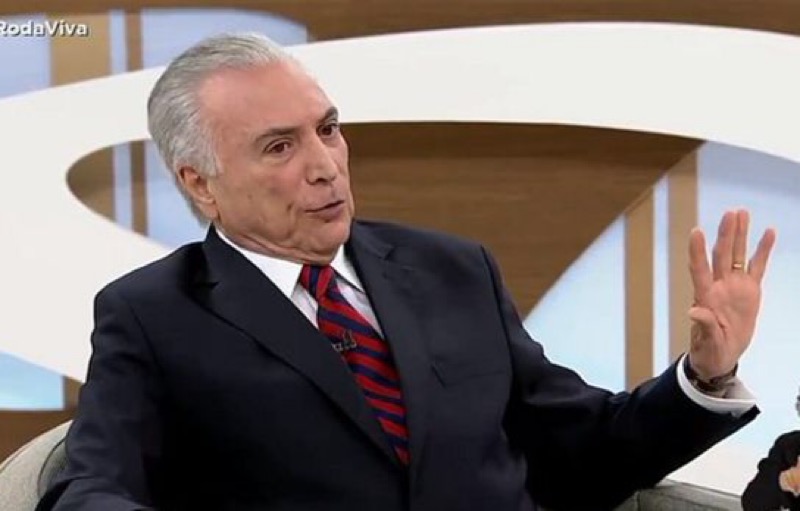 Em entrevista, ex-presidente Michel Temer diz que impeachment de Dilma foi “golpe”