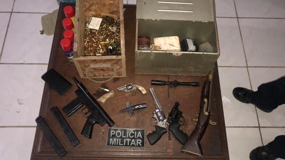 Fábrica artesanal de armas é desativada na Grande Fortaleza durante ocorrência de violência doméstica