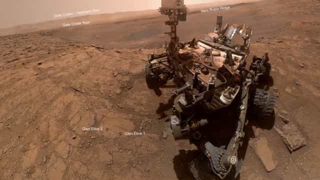 NASA compartilha nova selfie captada em Marte