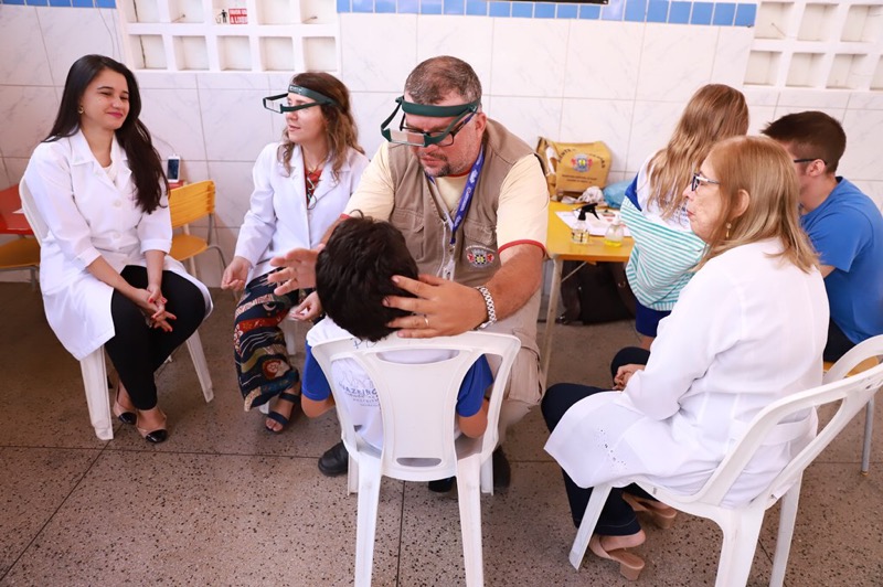 Juazeiro: Programa Saúde na Escola realiza ações de busca ativa do tracoma