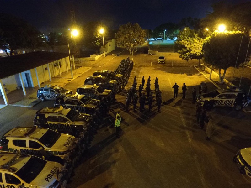 Urgente: PM realiza mega operação nas ruas de Juazeiro do Norte-CE