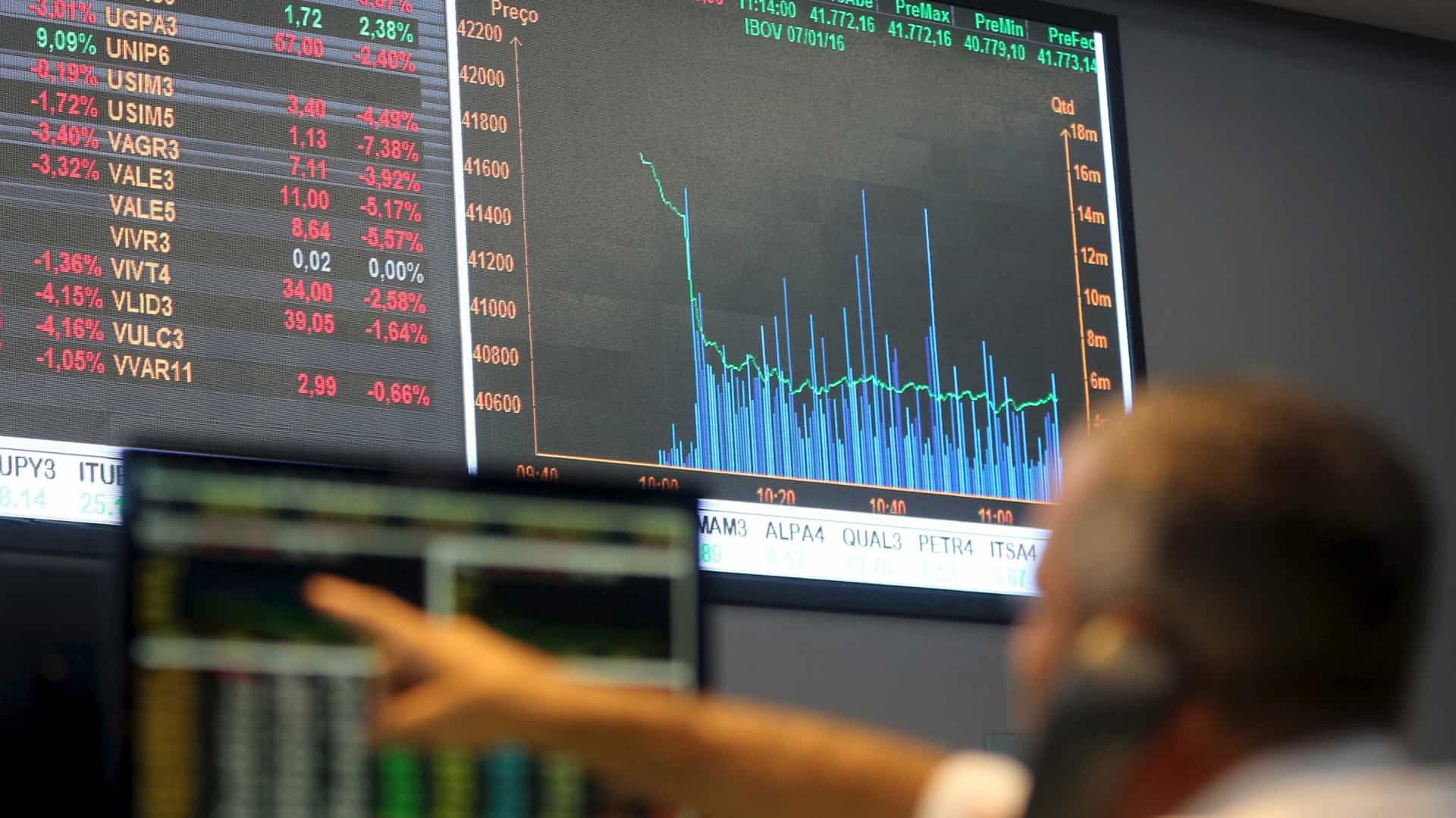 Temor de crise global derruba bolsas