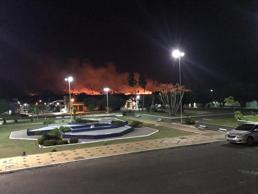 Após seis horas, Corpo de Bombeiros controla incêndio florestal em Ceará-Mirim