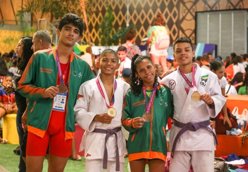 Ceará conquista duas medalhas de ouro no primeiro dia dos Jogos Escolares da Juventude