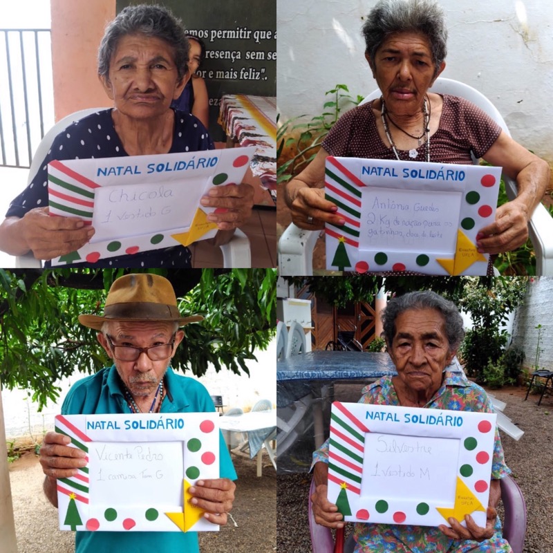 Juazeiro: idosos pedem presentes de natal em campanha comovente