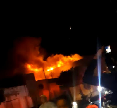 Incêndio atinge supermercado em Porteiras
