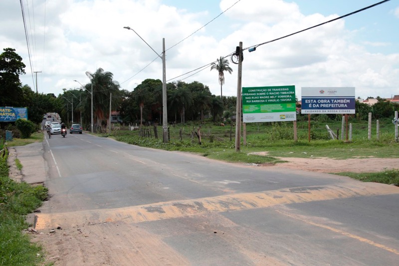 Avenida Virgílio Távora será interditada para obra da ponte sobre o Riacho Timbaúbas