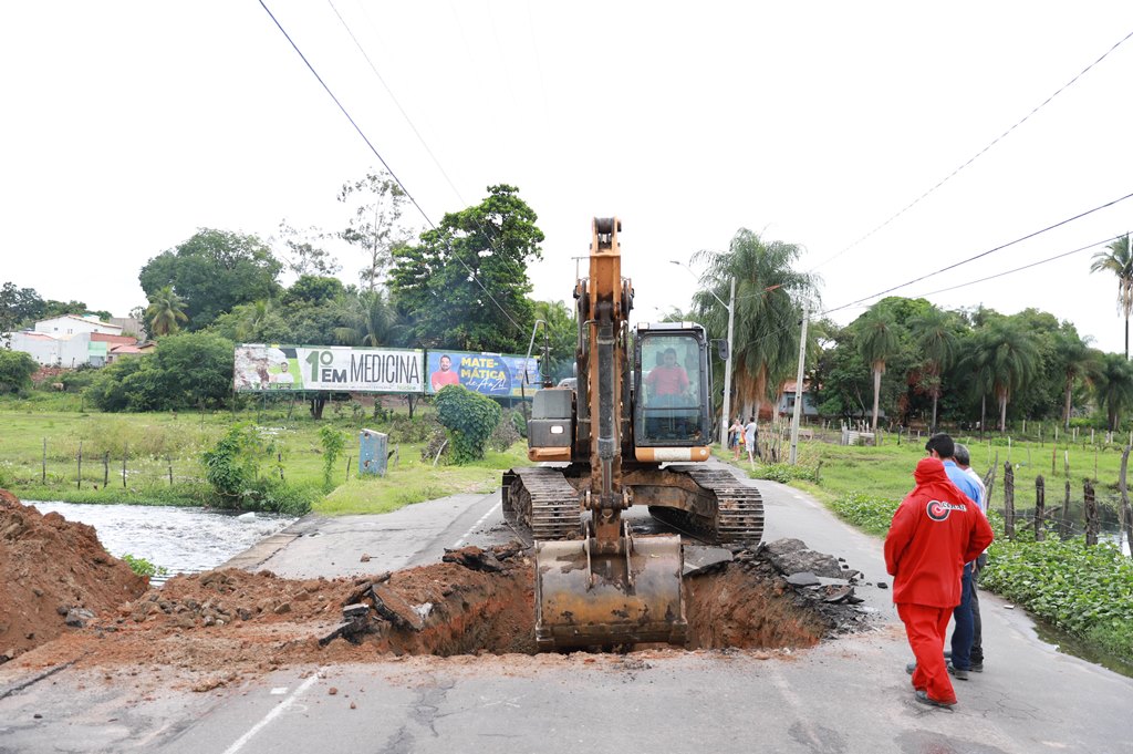 Iniciada construção de ponte na Avenida Virgílio Távora