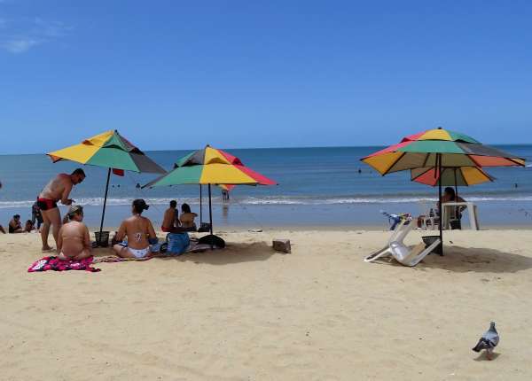 Sobem para 20 as praias próprias para banho em Fortaleza