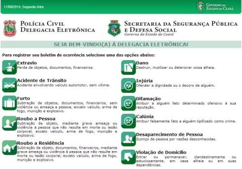 Delegacia Eletrônica registra mais de 113 mil boletins de ocorrência em 2019