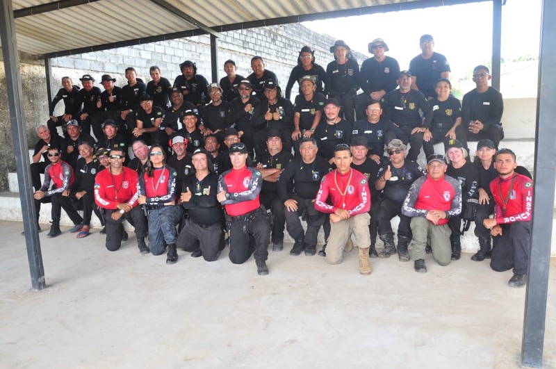 Curso de Armamento e Tiro especial reúne agentes mais experientes do sistema penitenciário