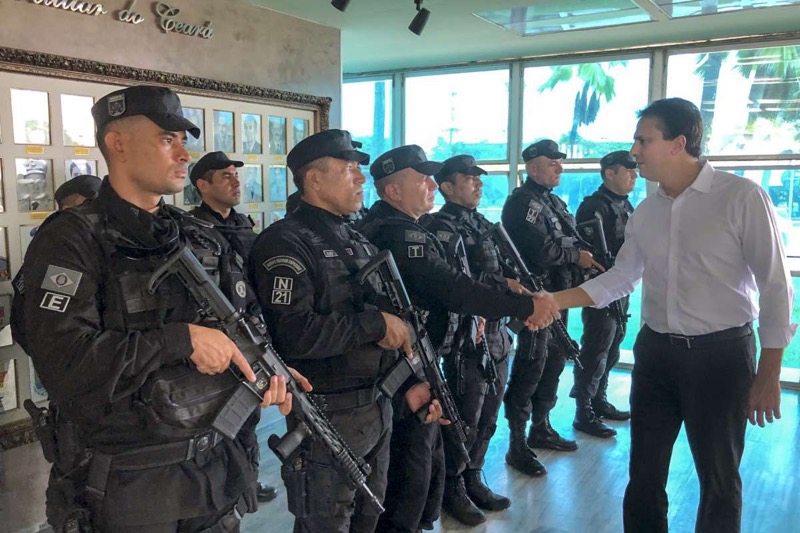 Governador visita batalhões e quartéis da PM, Bombeiros e Delegacia-Geral da Polícia Civil