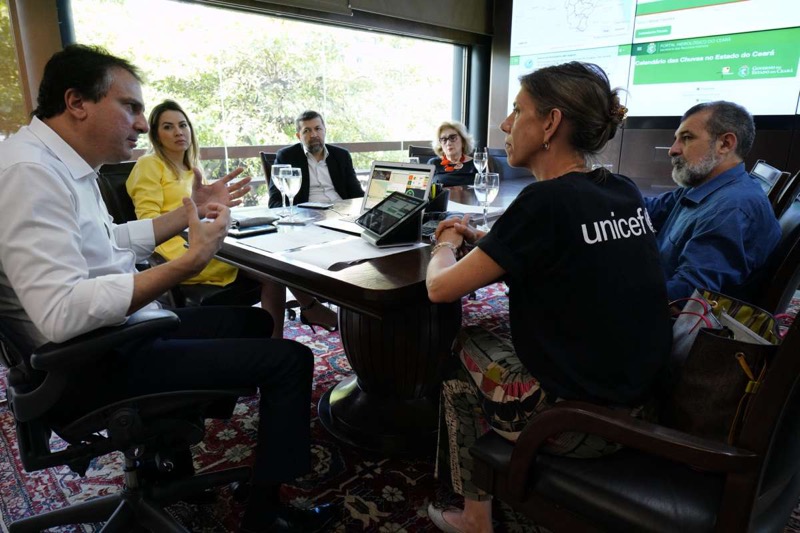 Governo do Ceará e Unicef assinam acordo para políticas voltadas a crianças e jovens em situação de vulnerabilidade