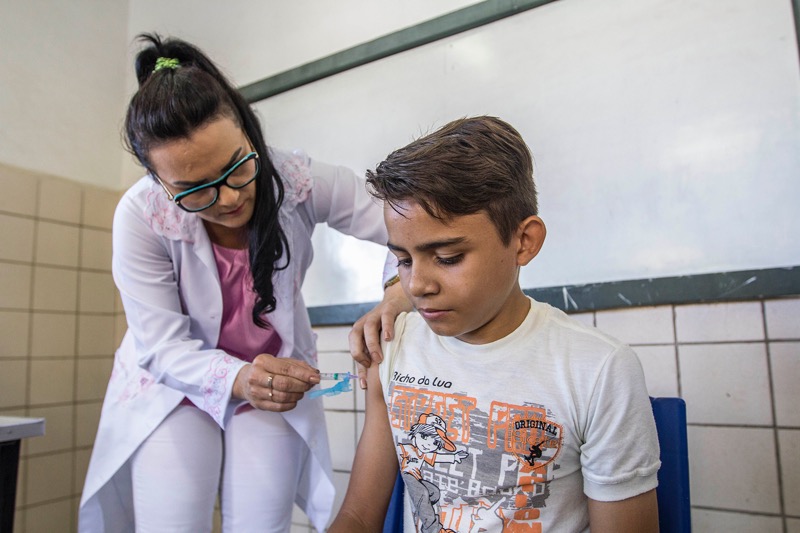 Campanha de vacinação contra o sarampo segue até 13 de março para pessoas de 5 a 19 anos