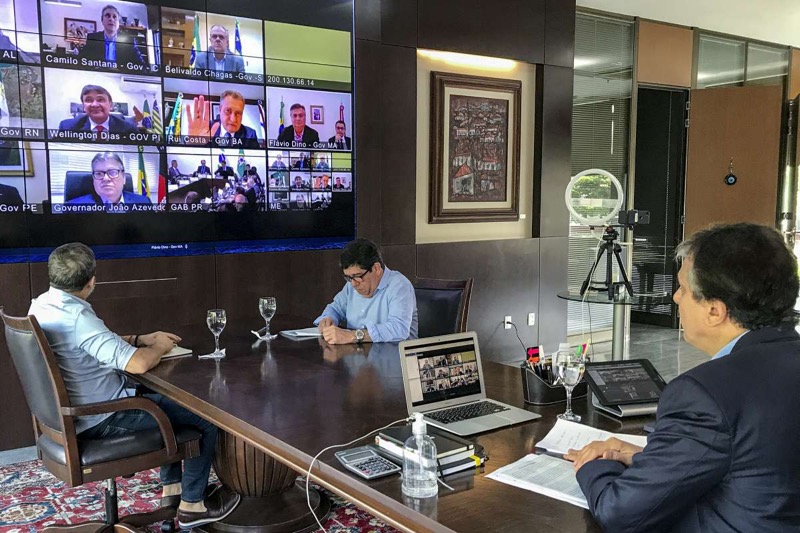 Governadores se reúnem com presidente para discutir apoio do Governo Federal ao Nordeste