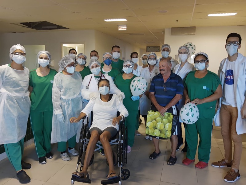 Primeira paciente diagnosticada com covid-19 em Juazeiro do Norte está curada