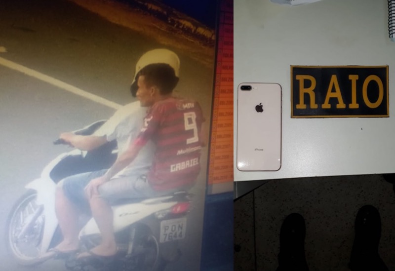 BPRAIO prende em Juazeiro do Norte-CE dupla acusada de roubar celular em Barbalha-CE