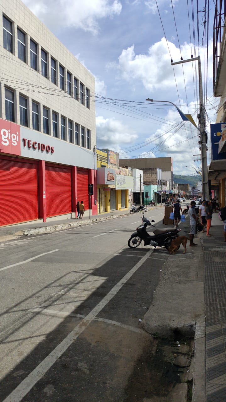 Lojistas avaliam queda de 90% nas vendas em meio à pandemia em Juazeiro do Norte