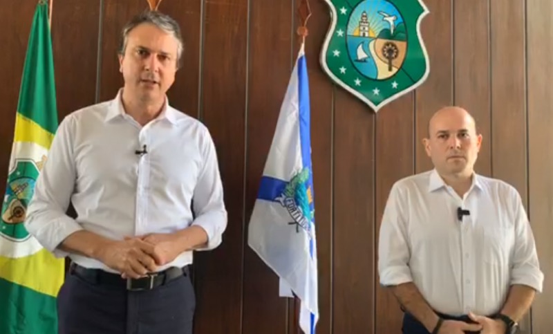 Camilo prorroga decreto de isolamento social no Ceará; com uso obrigatório de máscaras e regras mais rígidas